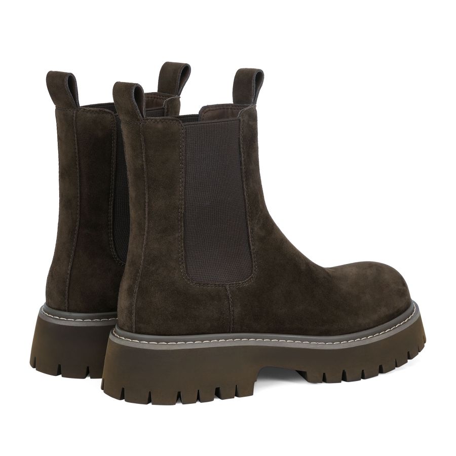 женские демисезонные челси EKONIKA EN01498CN-22-dk.olive-25W, фото 5