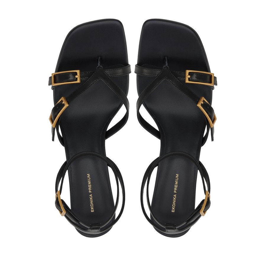 женские босоножки EKONIKA PREMIUM PM09116CN-02-black-25S, фото 3