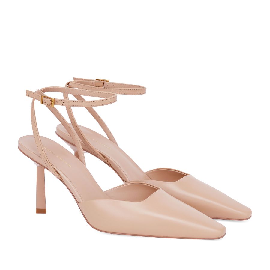 женские туфли слингбэки EKONIKA PREMIUM PM01091CN-04-beige-25S, фото 2