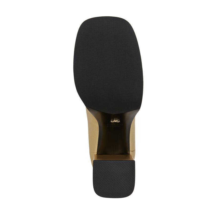 женские демисезонные ботильоны EKONIKA × KALMANOVICH KL01453CN-20-gold-25W, фото 3
