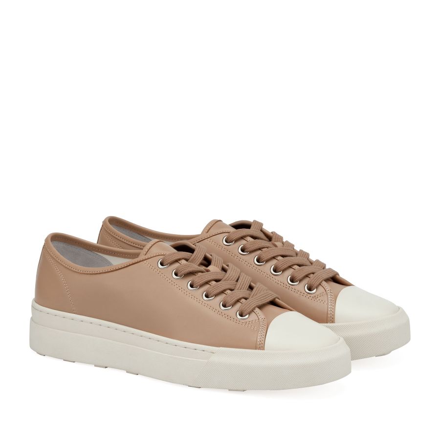 женские летние кеды EKONIKA PREMIUM PM00795CN-01-beige-white-25S, фото 3