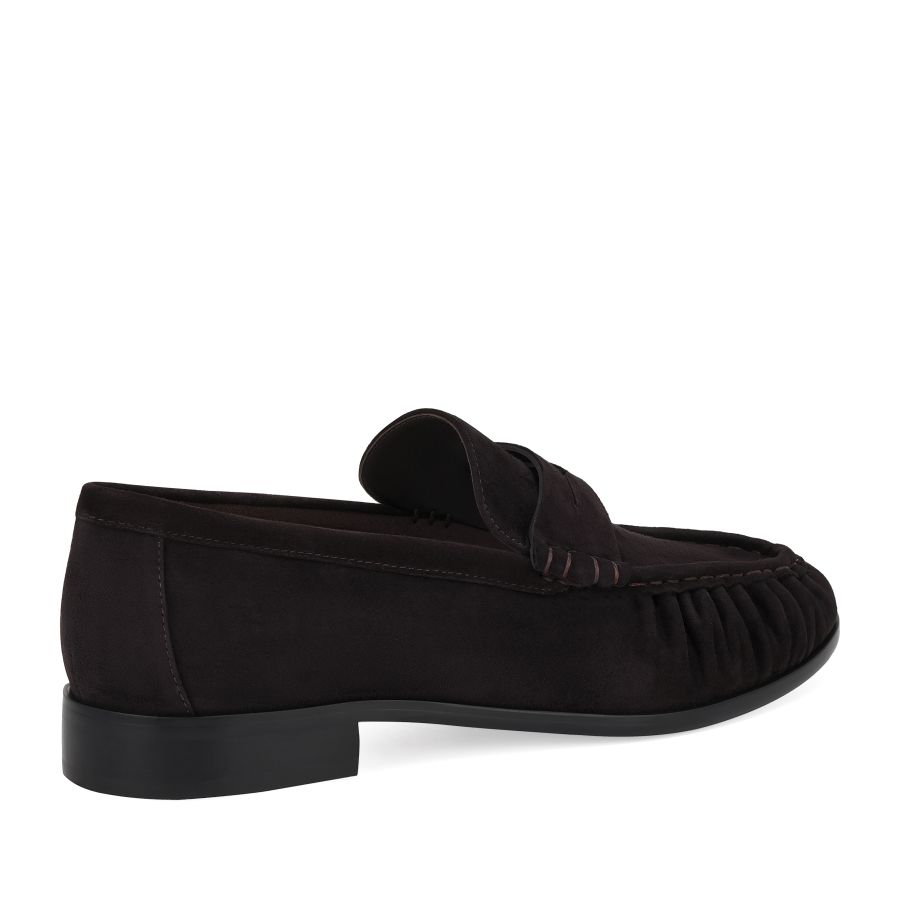 женские демисезонные лоферы EKONIKA EN01154CN-03-dk.brown-25W, фото 5