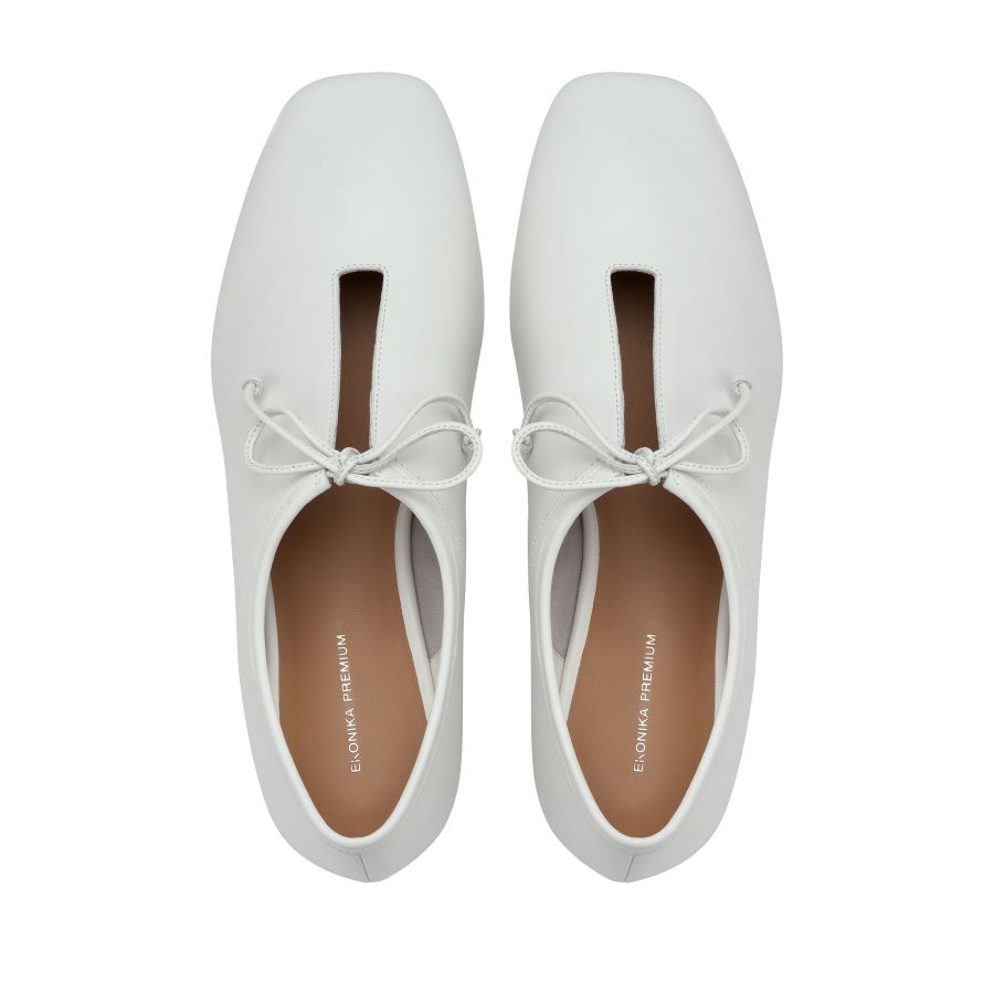 женские летние полуботинки EKONIKA PREMIUM PM01173CN-01-white-25S, фото 3