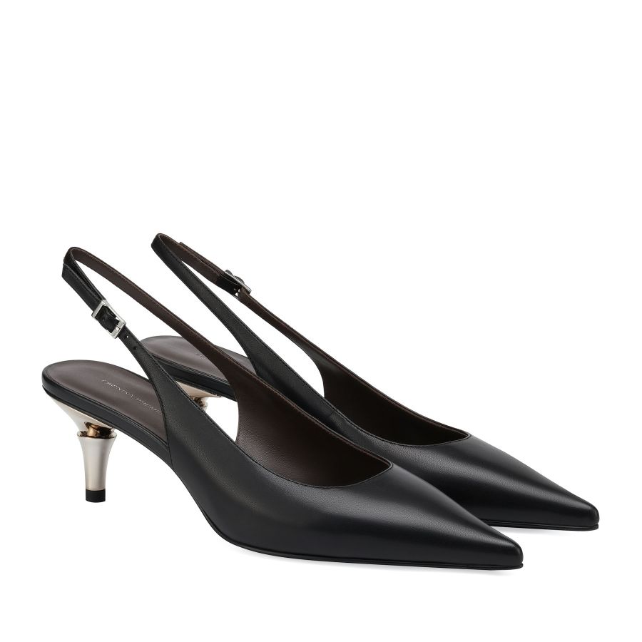 женские туфли слингбэки EKONIKA PREMIUM PM00891CN-02-1-black-25S, фото 2