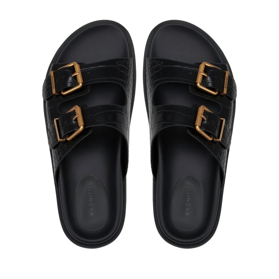женские летние мюли EKONIKA EN06492CN-05-black-25S, фото 3
