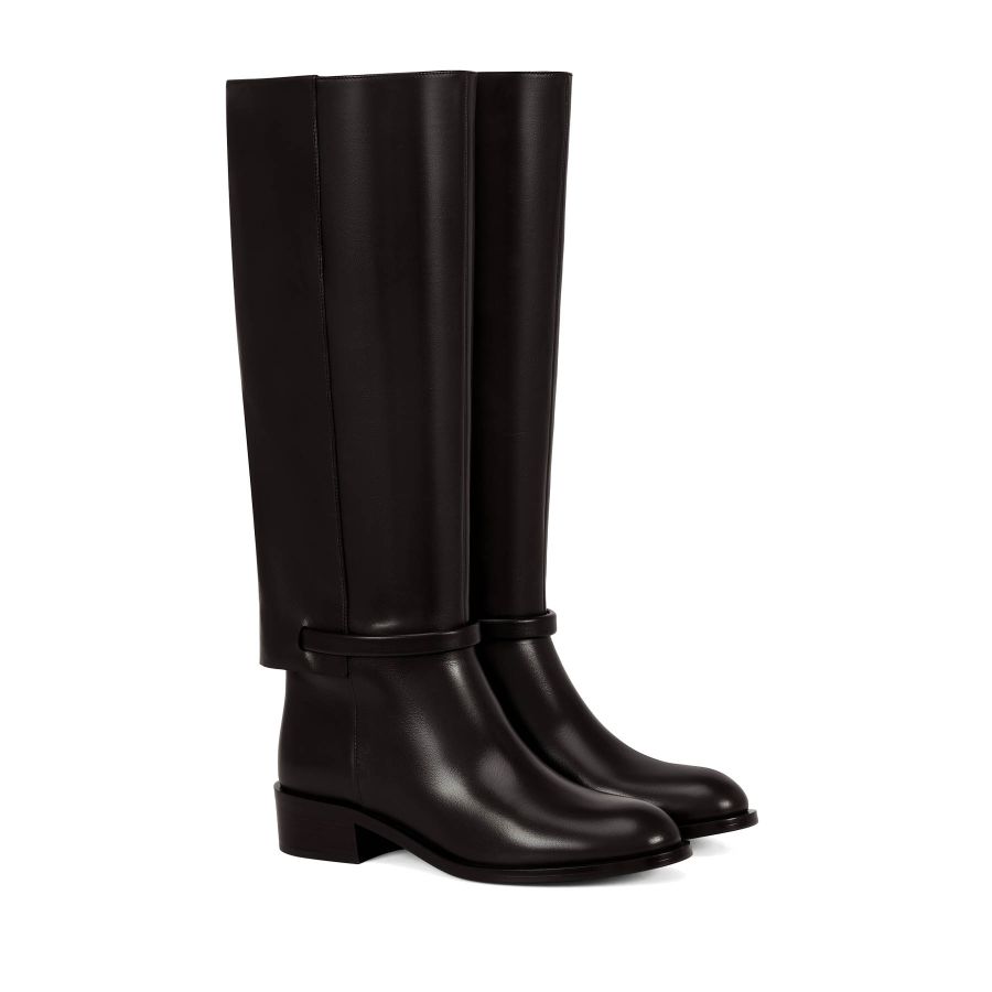 женские зимние сапоги EKONIKA EN00911CN-21-dk.brown-25W, фото 2