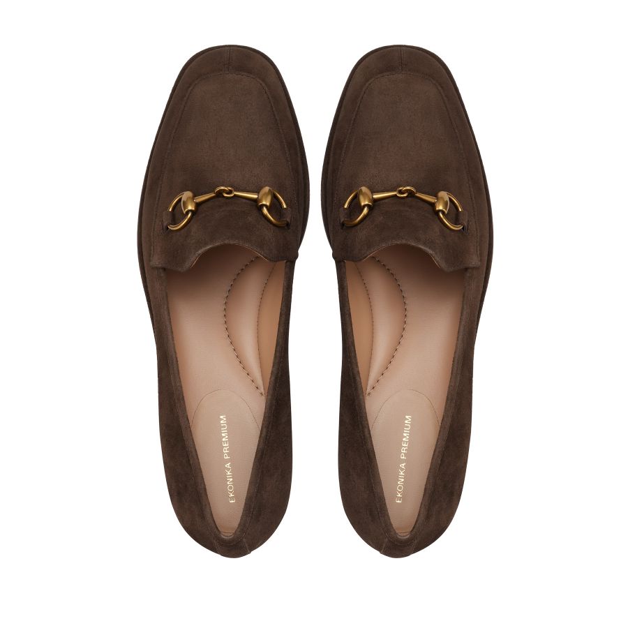 женские демисезонные лоферы EKONIKA PREMIUM PM01197CN-01-mocca-25S, фото 3