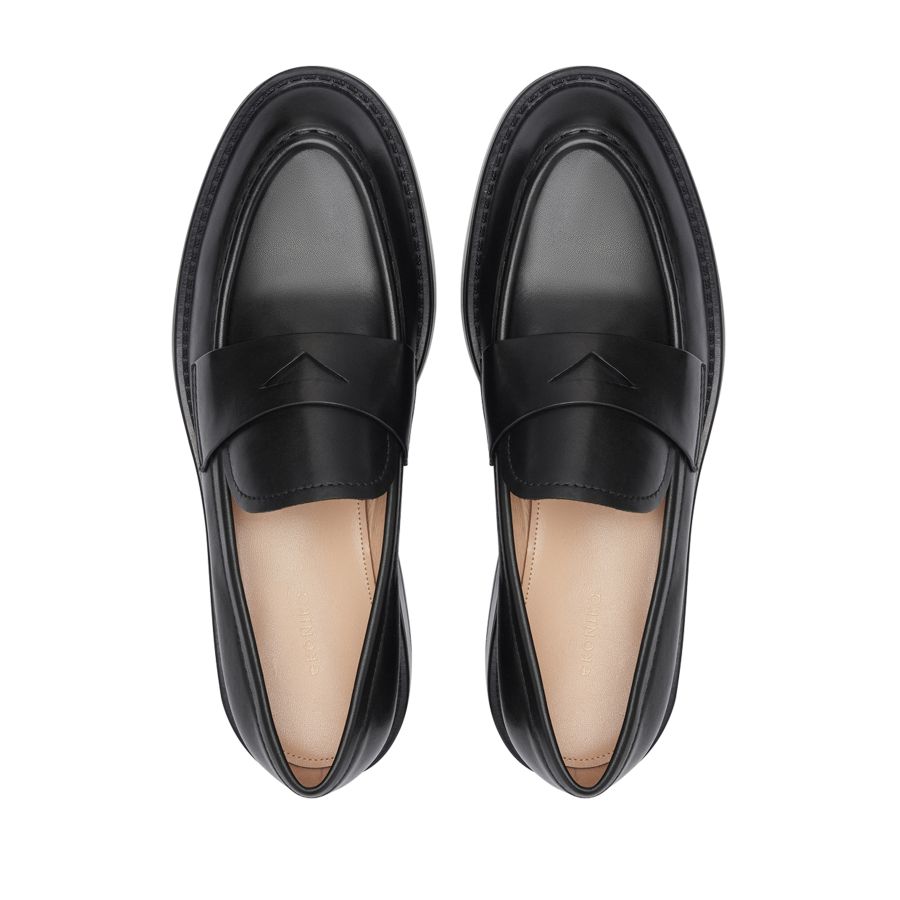 женские демисезонные лоферы EKONIKA EN01019CN-02-black-24W, фото 3