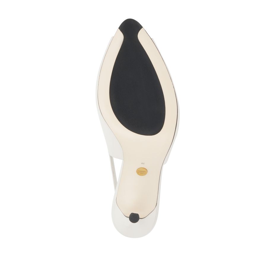 женские туфли слингбэки EKONIKA PREMIUM PM00194CN-10-off.white-25S, фото 4