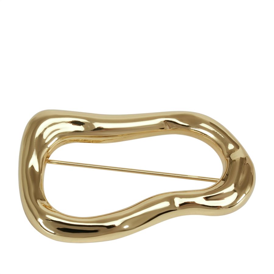 женские броши (набор 2 шт.) EKONIKA EN42683-silver-gold-25W, фото 2