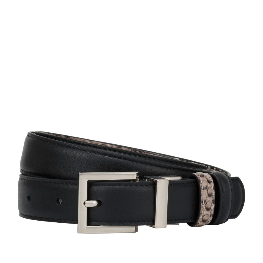 женский ремень EKONIKA PREMIUM PM32841-snake.brown-black-25S, фото 2