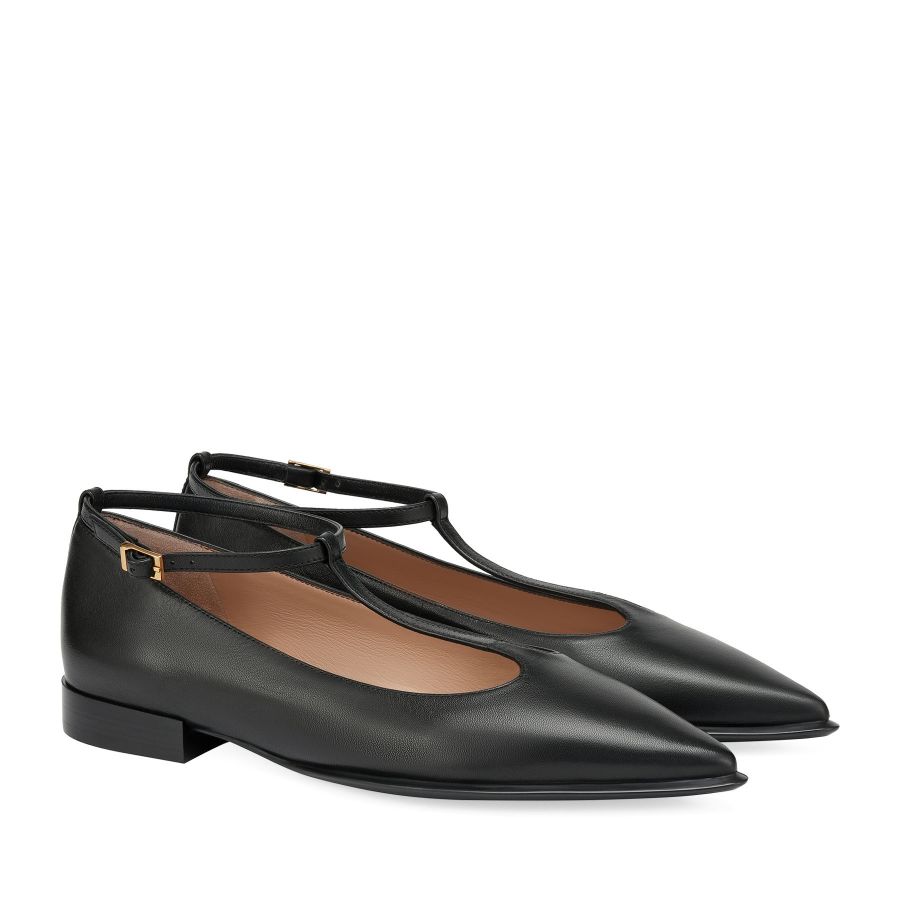 женские балетки Мэри Джейн EKONIKA PREMIUM PM09053CN-11-black-25S, фото 2