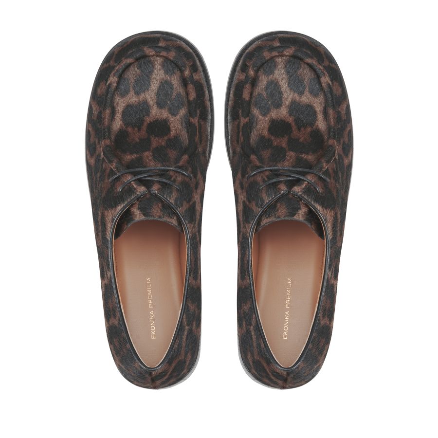 женские демисезонные полуботинки EKONIKA PREMIUM PM00582CN-01-leopard-25W, фото 3