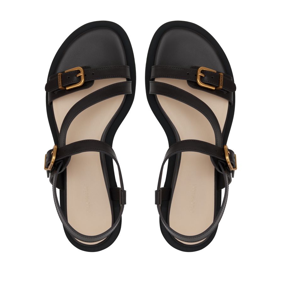 женские сандалии EKONIKA EN00291CN-08-dk.brown-25S, фото 3