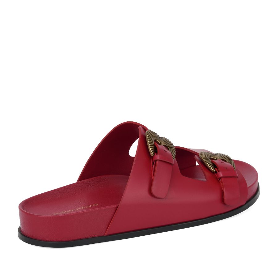 женские летние мюли EKONIKA PREMIUM PM01319CN-10-red-25S, фото 5