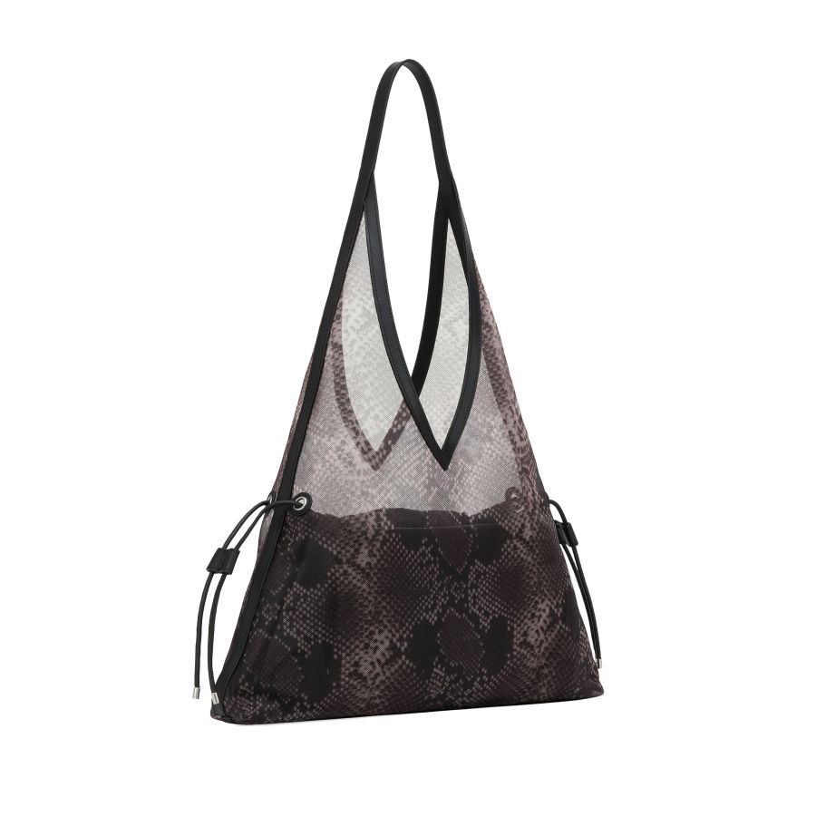 женский шоппер EKONIKA PREMIUM PM30190CN-01-snake.brown-25S, фото 3