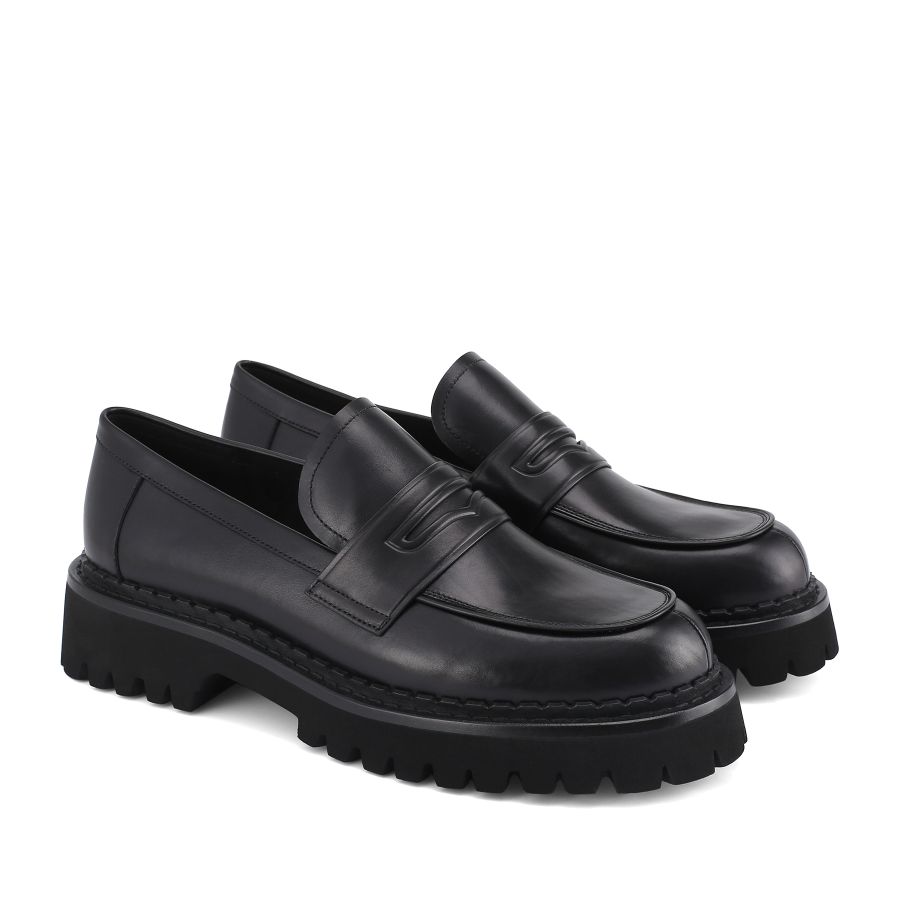 женские демисезонные лоферы EKONIKA EN06045CN-08-black-24L, фото 2