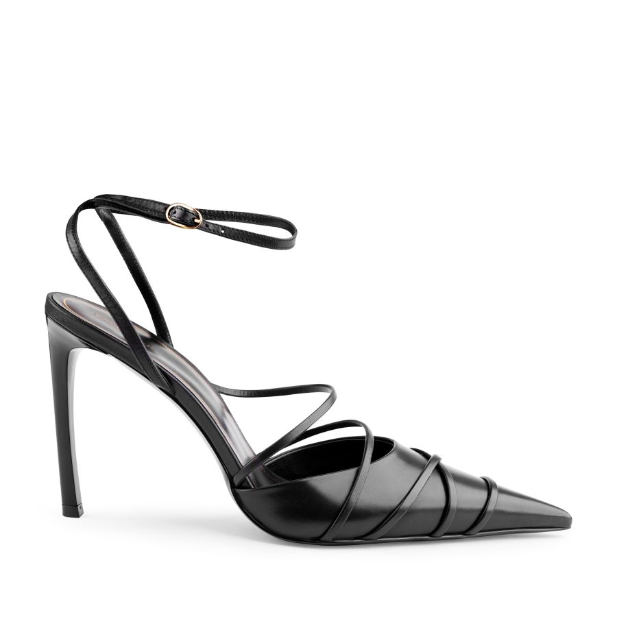 женские летние слингбэки EKONIKA | NAMELAZZ NL00636CN-01-black-24L, фото 1