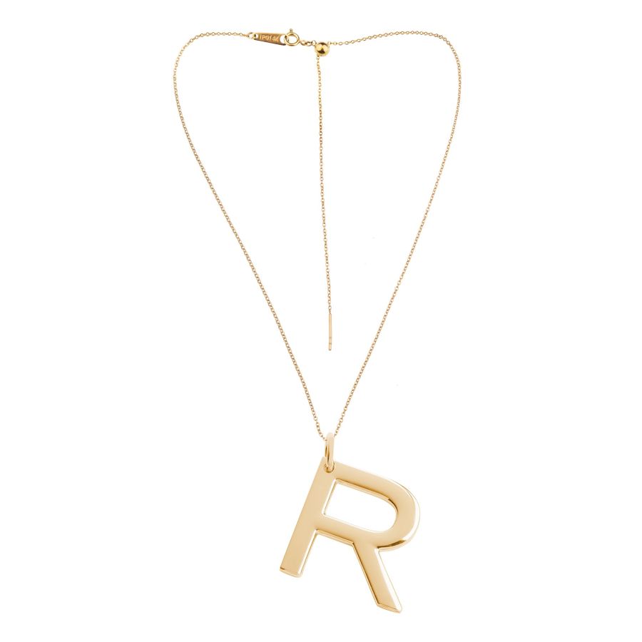 подвеска большая буква R EKONIKA EN-R-big-gold-UNI, фото 4