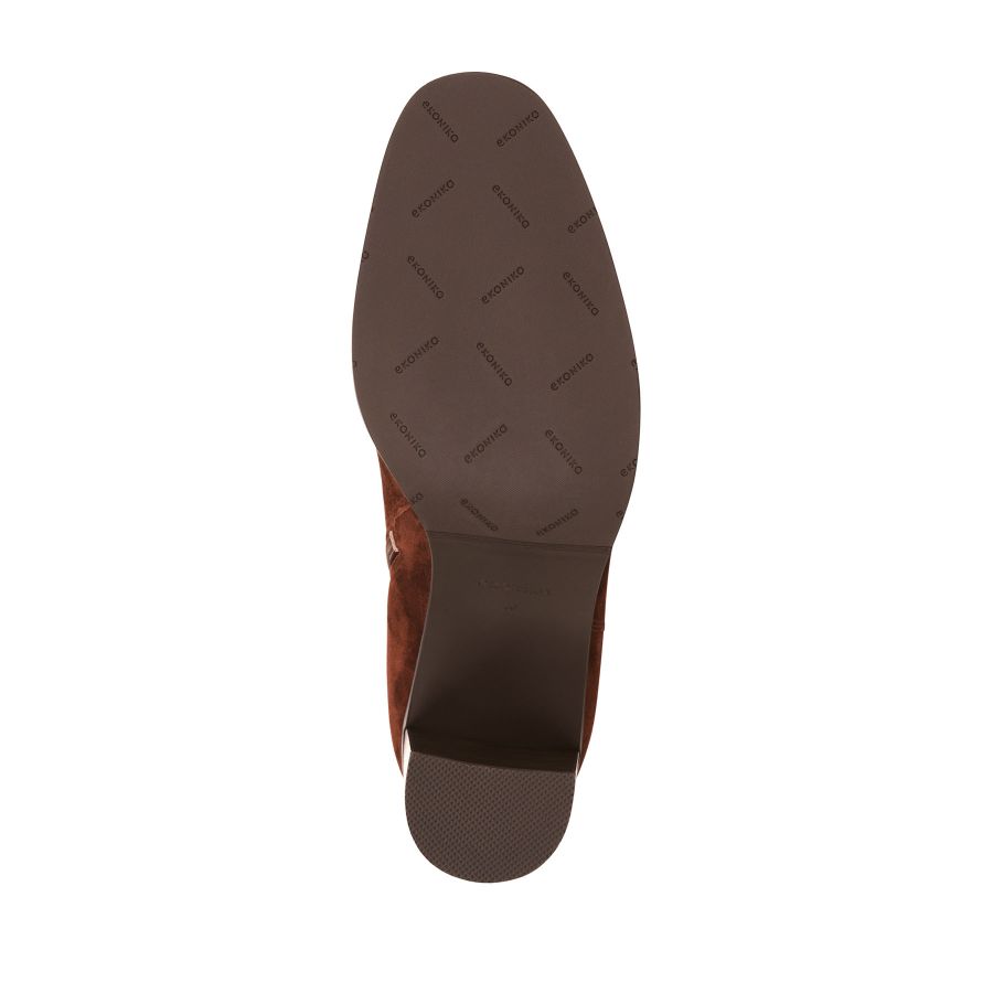 женские демисезонные ботильоны EKONIKA EN01366CN-22-walnut-25W, фото 3