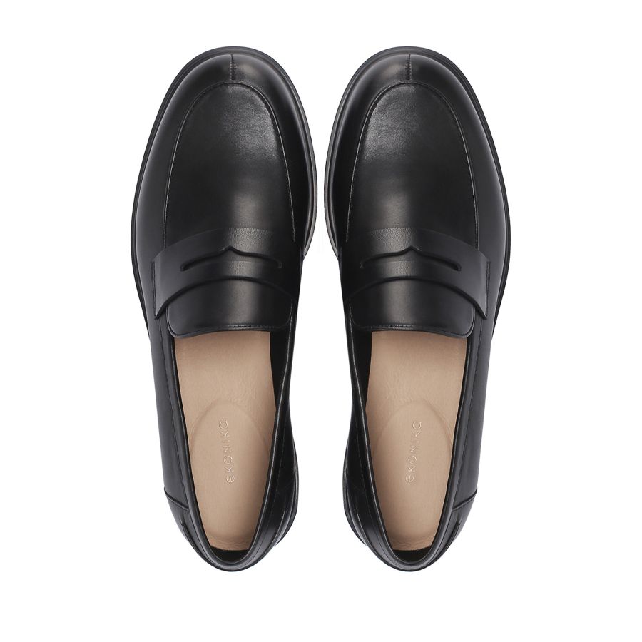 женские демисезонные лоферы EKONIKA EN00450CN-01-black-24W, фото 3