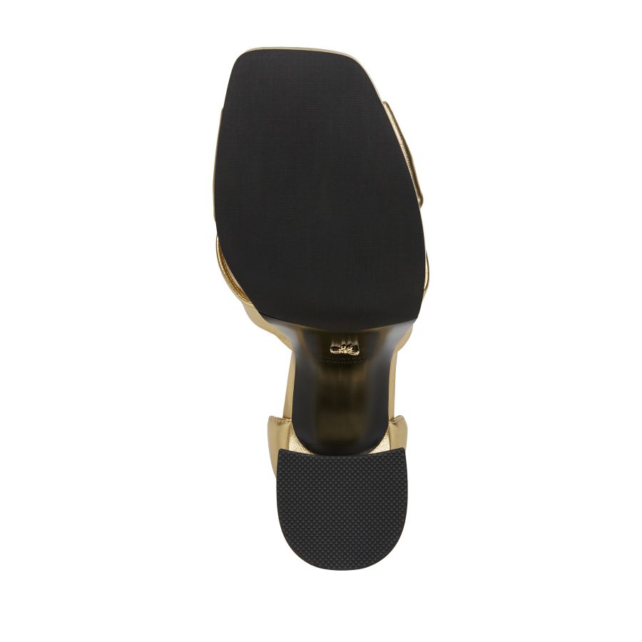 женские босоножки EKONIKA × KALMANOVICH KL01456CN-01-gold-25W, фото 4