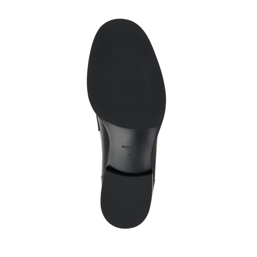 женские демисезонные лоферы EKONIKA EN01448CN-03-black-25W, фото 4
