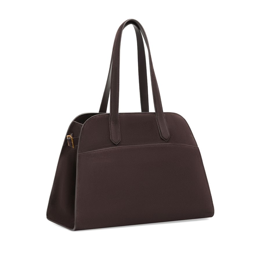 женский шоппер и кошелек (комплект) EKONIKA PREMIUM PM38358-1-coffee-24W, фото 3