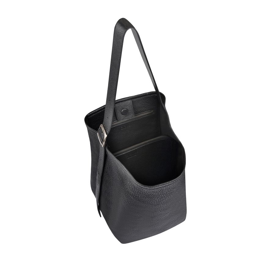женская сумка-хобо и кошелек (комплект) EKONIKA 2MOOD EM39498-black-24W, фото 5