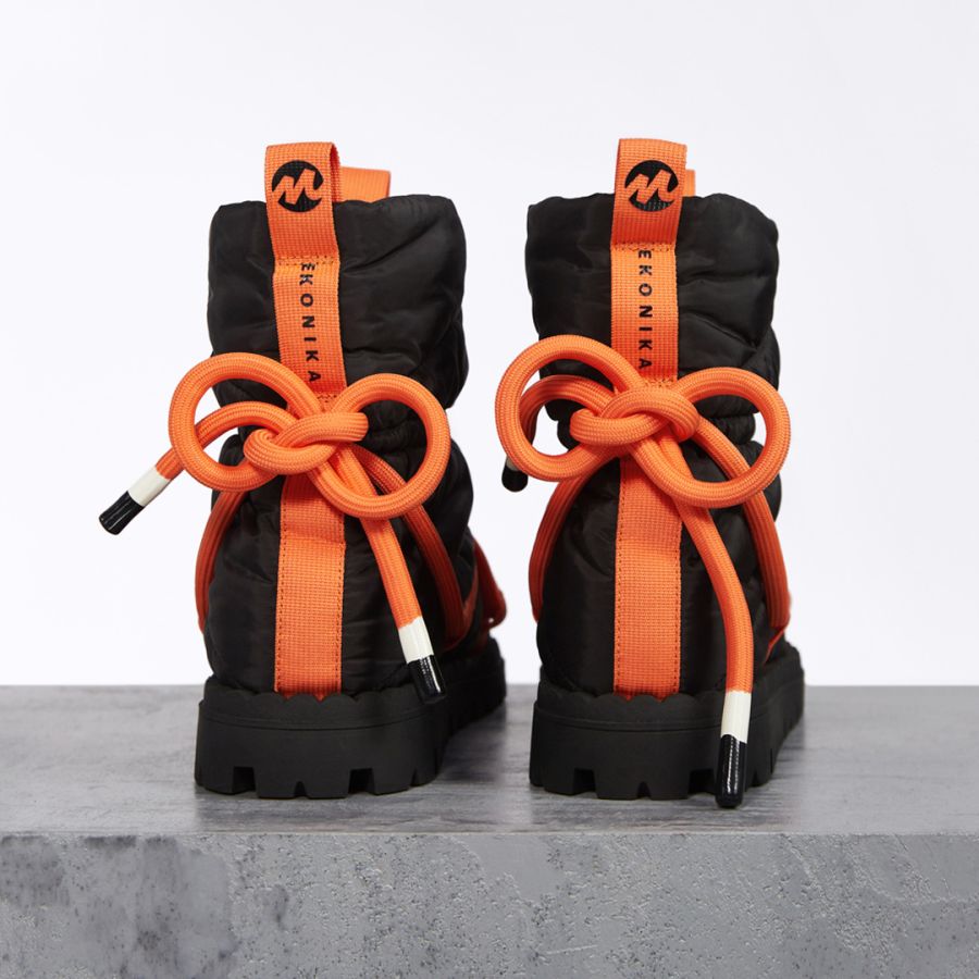 женские демисезонные дутики Яндекс Маркет x EKONIKA YN00151CN-22-black-orange-22Z, фото 17