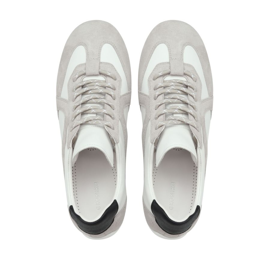 женские летние кеды EKONIKA EN01077CN-02-white-lt.grey-25S, фото 3