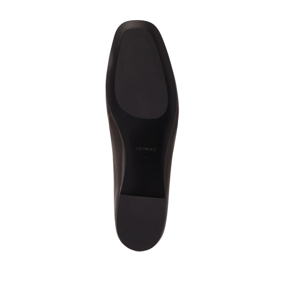 женские балетки Мэри Джейн EKONIKA EN01079CN-02-dk.brown-25S, фото 4