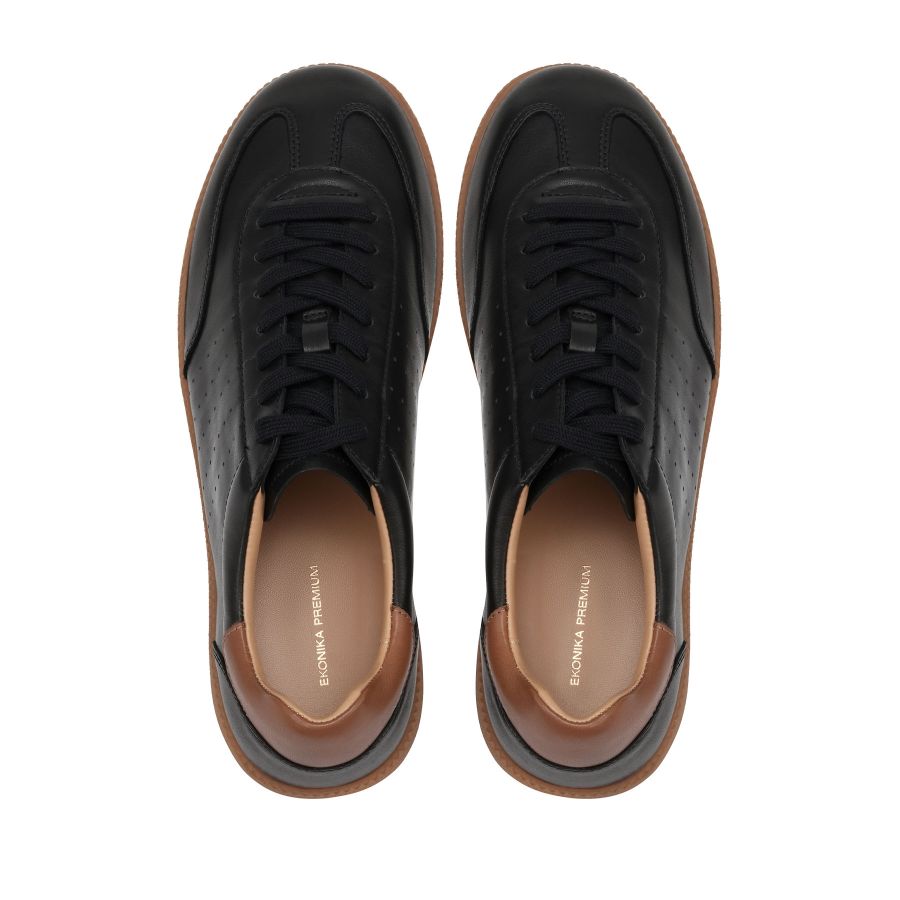 женские демисезонные кеды EKONIKA PREMIUM PM00685CN-04-black-25S, фото 5