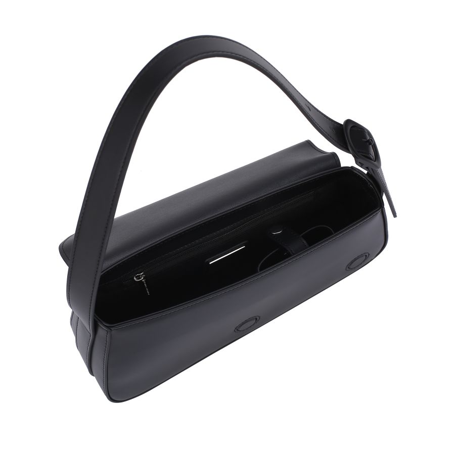 женская сумка-багет EKONIKA PREMIUM PM38257-black-24L, фото 4