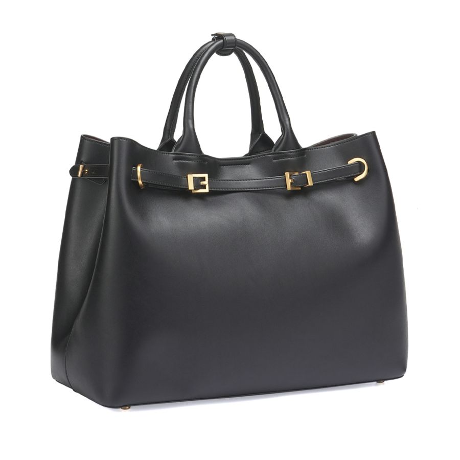 женская сумка-тоут и кошелек (комплект) EKONIKA EN39122-2-black-24W, фото 3