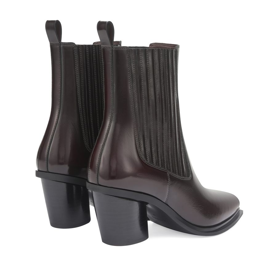 женские демисезонные челси EKONIKA EN00987CN-20-dk.bordo-24W, фото 5