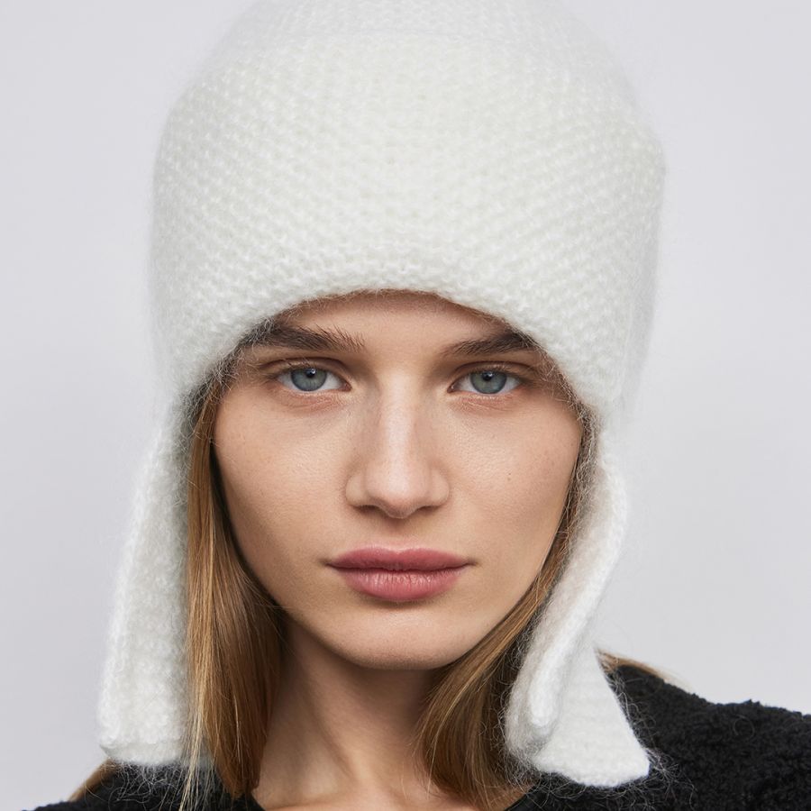 женская шапка EKONIKA PREMIUM PM45103-1-оff.white-22Z, фото 3