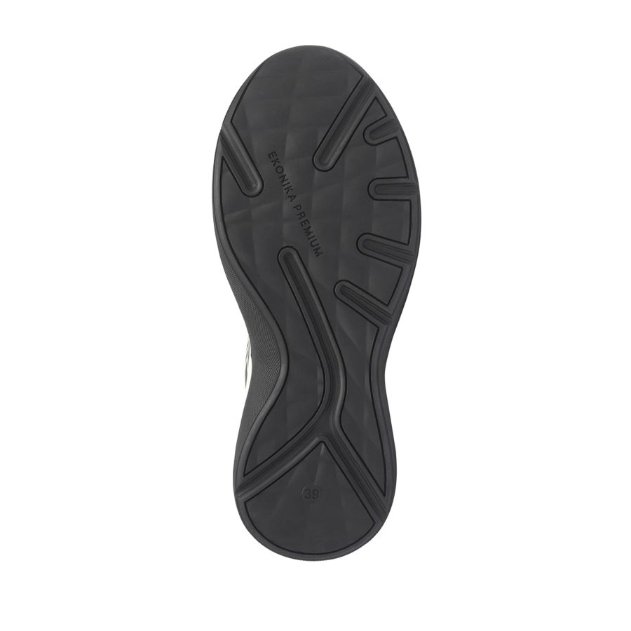 женские демисезонные кроссовки EKONIKA PREMIUM PM00833CN-03-white-black-24W, фото 6