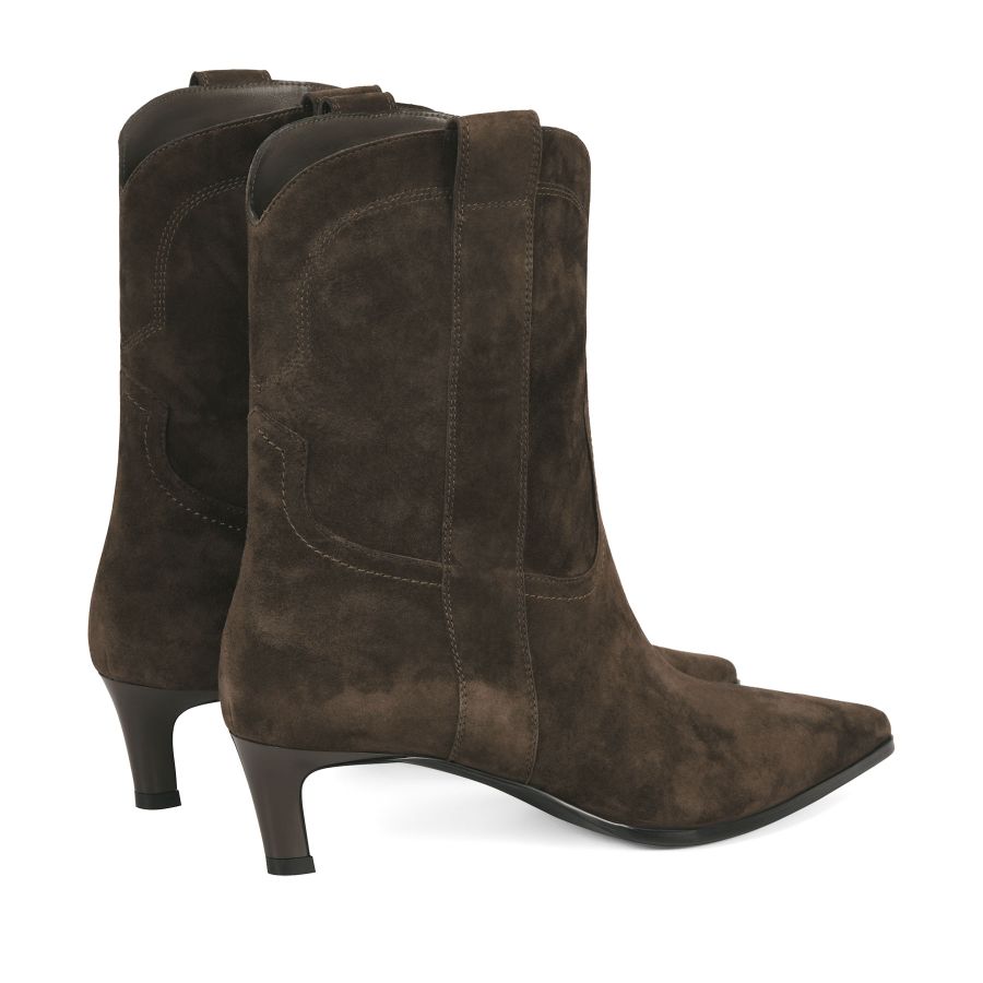 женские демисезонные казаки EKONIKA EN00906CN-21-dk.olive-25W, фото 5