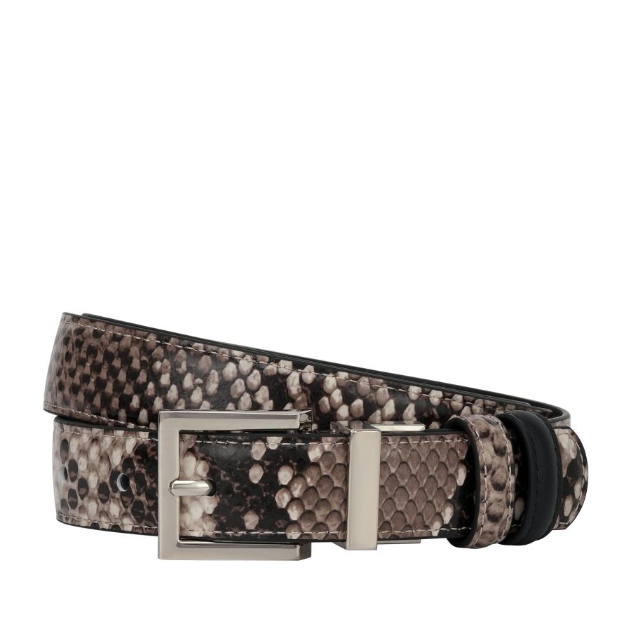 женский ремень EKONIKA PREMIUM PM32841-snake.brown-black-25S, фото 1
