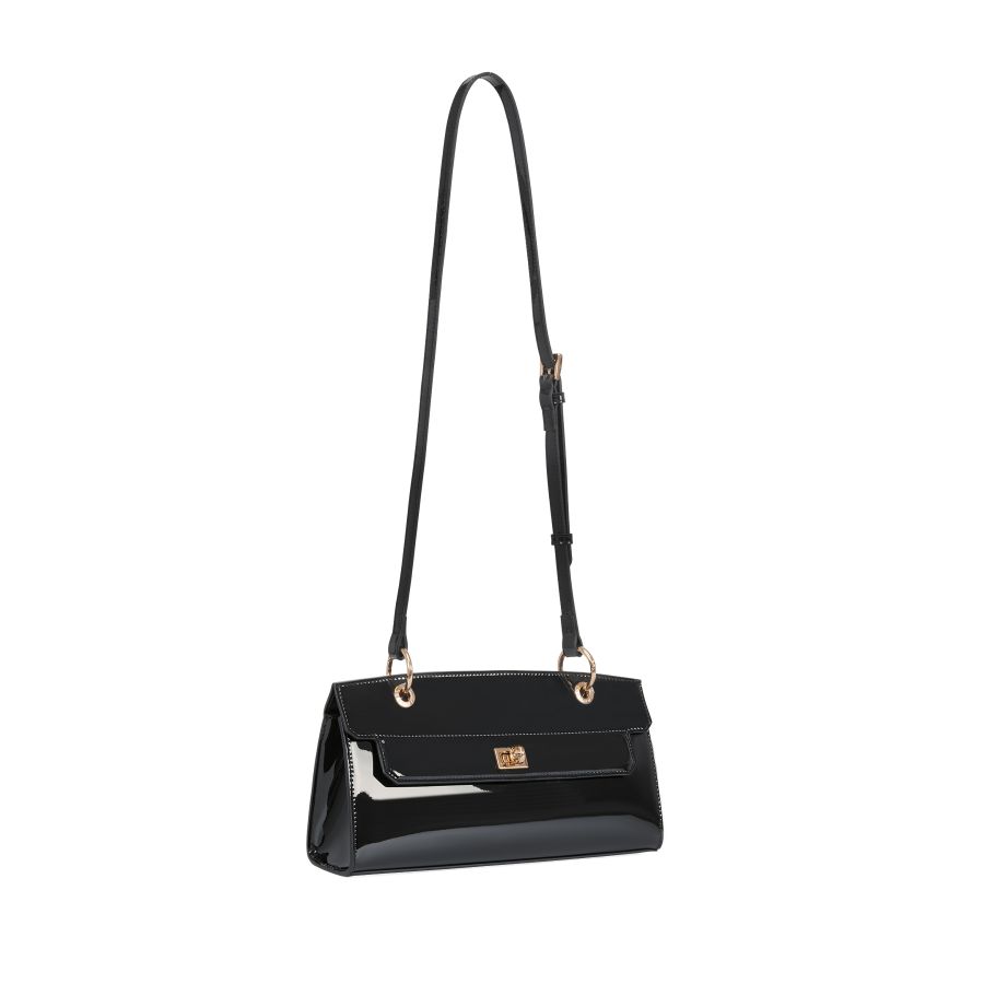 женская сумка-багет EKONIKA PREMIUM PM38409CN-02-black-25W, фото 3