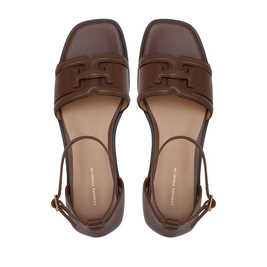женские сандалии EKONIKA PREMIUM PM00868CN-09-toffee-25S, фото 3
