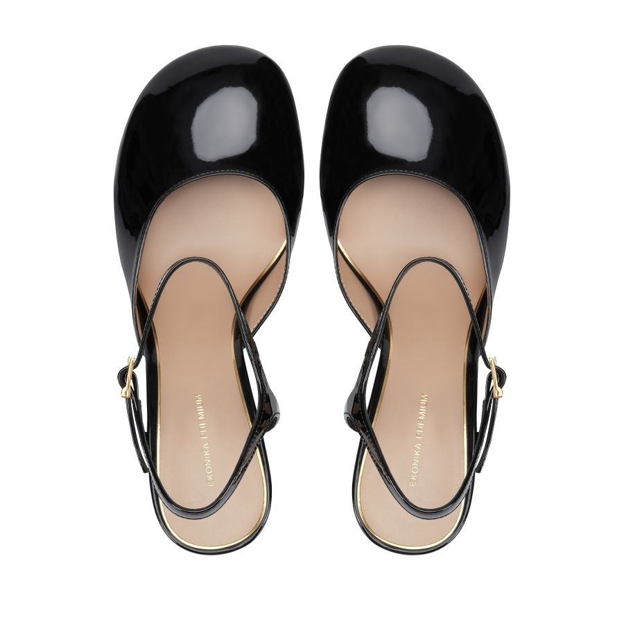 женские туфли слингбэки EKONIKA PREMIUM PM00869CN-04-1-black-25S, фото 3