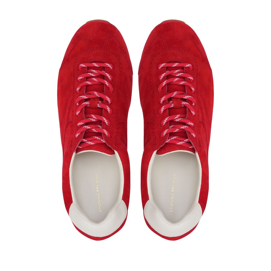 женские демисезонные кроссовки EKONIKA PREMIUM PM01042CN-01-red-25S, фото 6