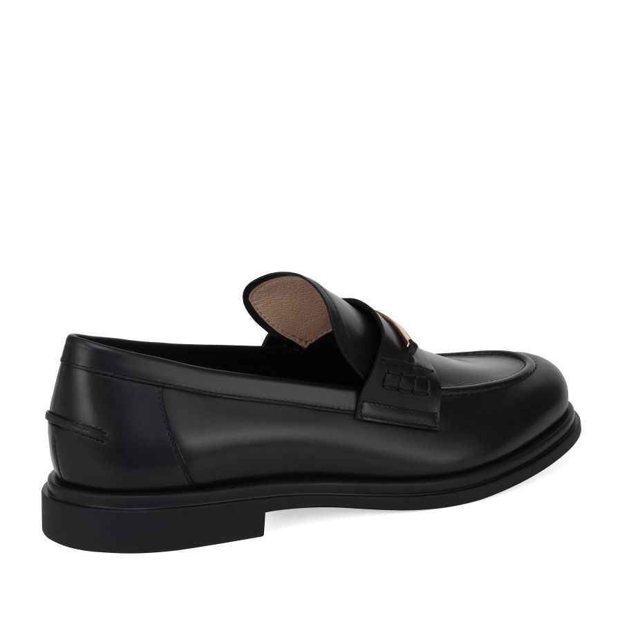 женские демисезонные лоферы EKONIKA EN00450CN-09-black-25S, фото 5