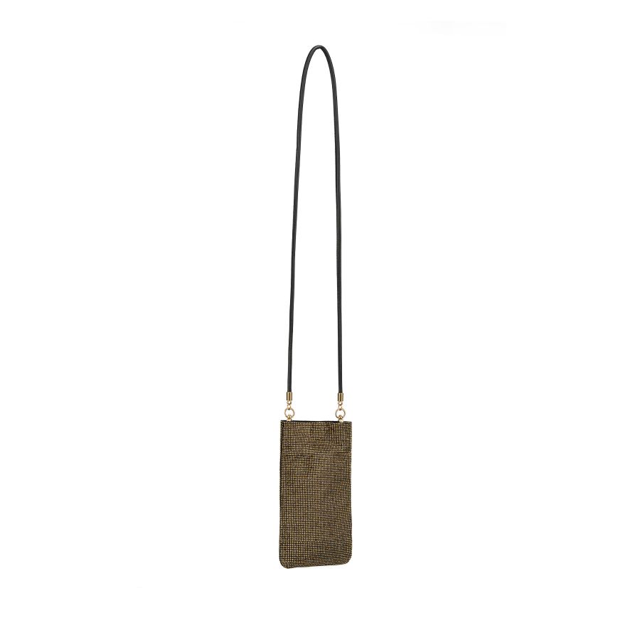 женская сумка-чехол EKONIKA PREMIUM PM30158CN-01-dk.gold-black-25S, фото 3