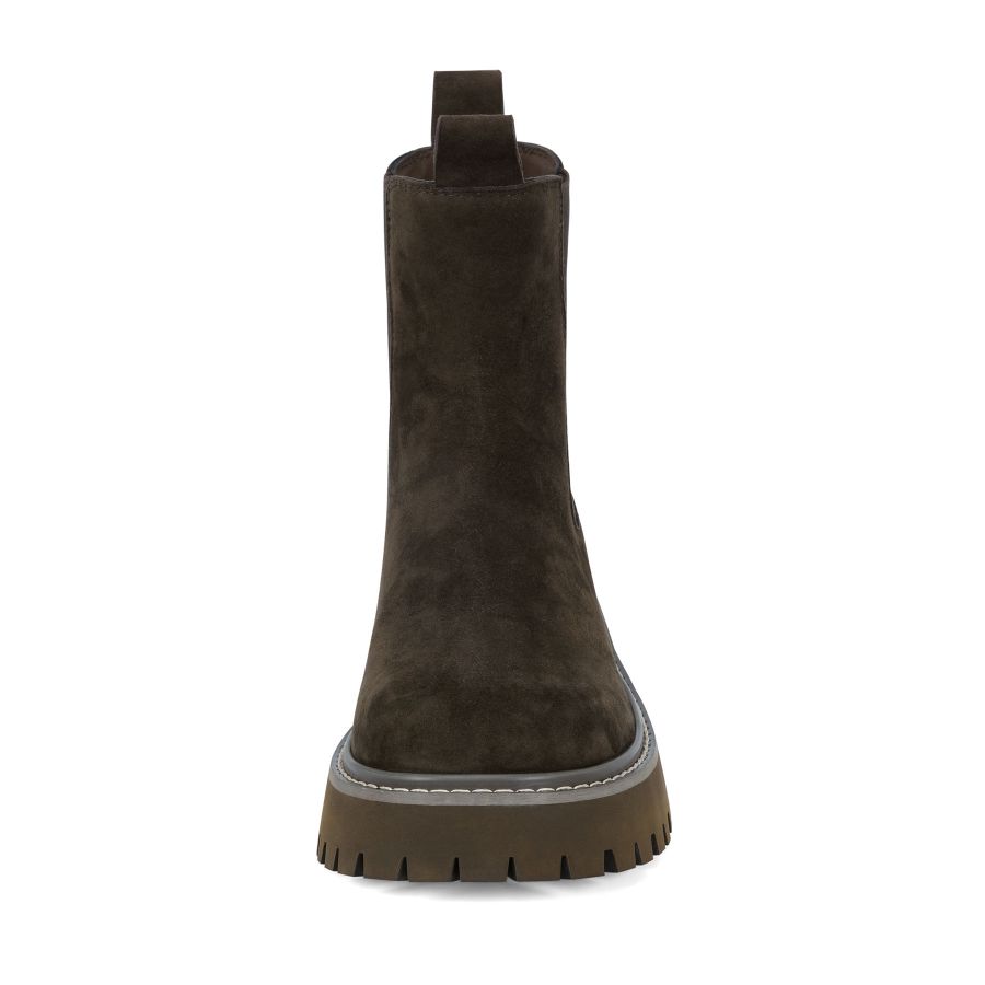 женские демисезонные челси EKONIKA EN01498CN-22-dk.olive-25W, фото 4