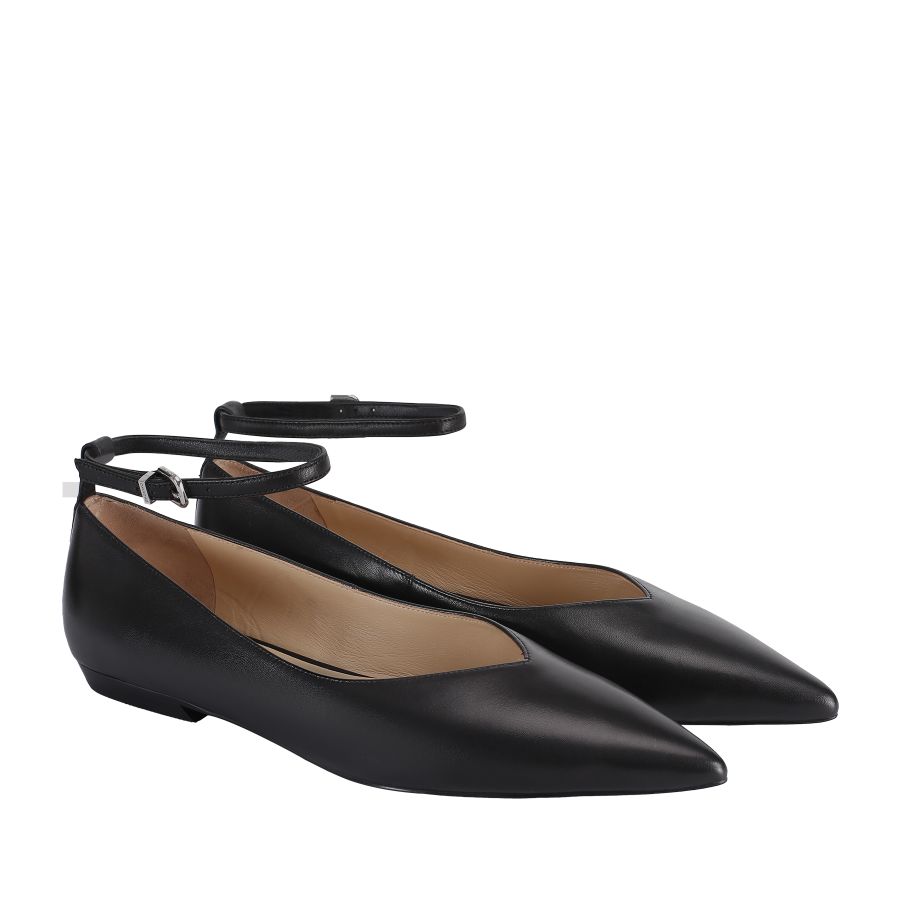 женские балетки EKONIKA EN00656CN-09-black-24L, фото 3