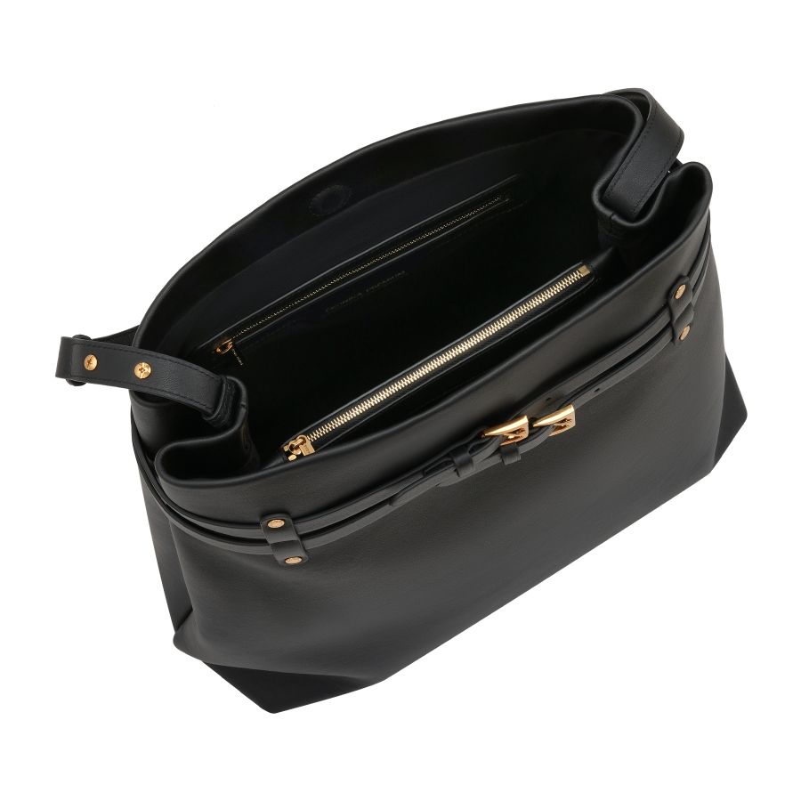 женская сумка-хобо EKONIKA PREMIUM PM30257CN-01-black-25W, фото 4