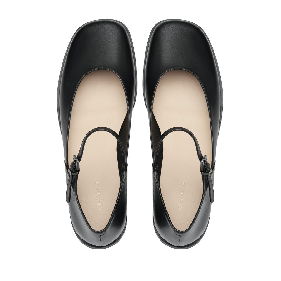 женские балетки Мэри Джейн EKONIKA EN00895CN-04-black-25S, фото 3